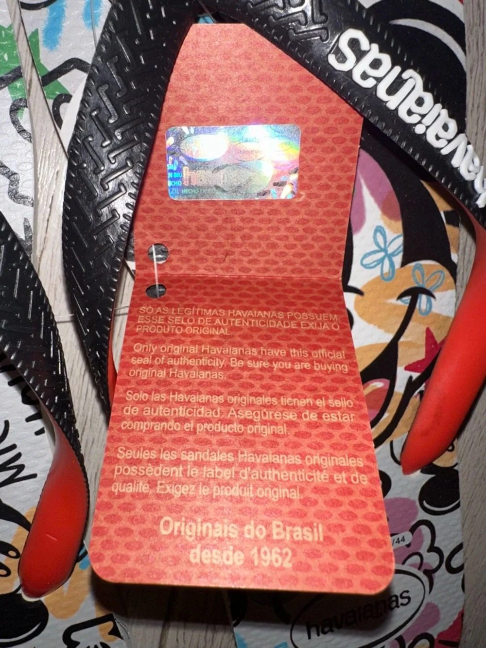 Havaianas Mickey Mouse Doodle Sandals